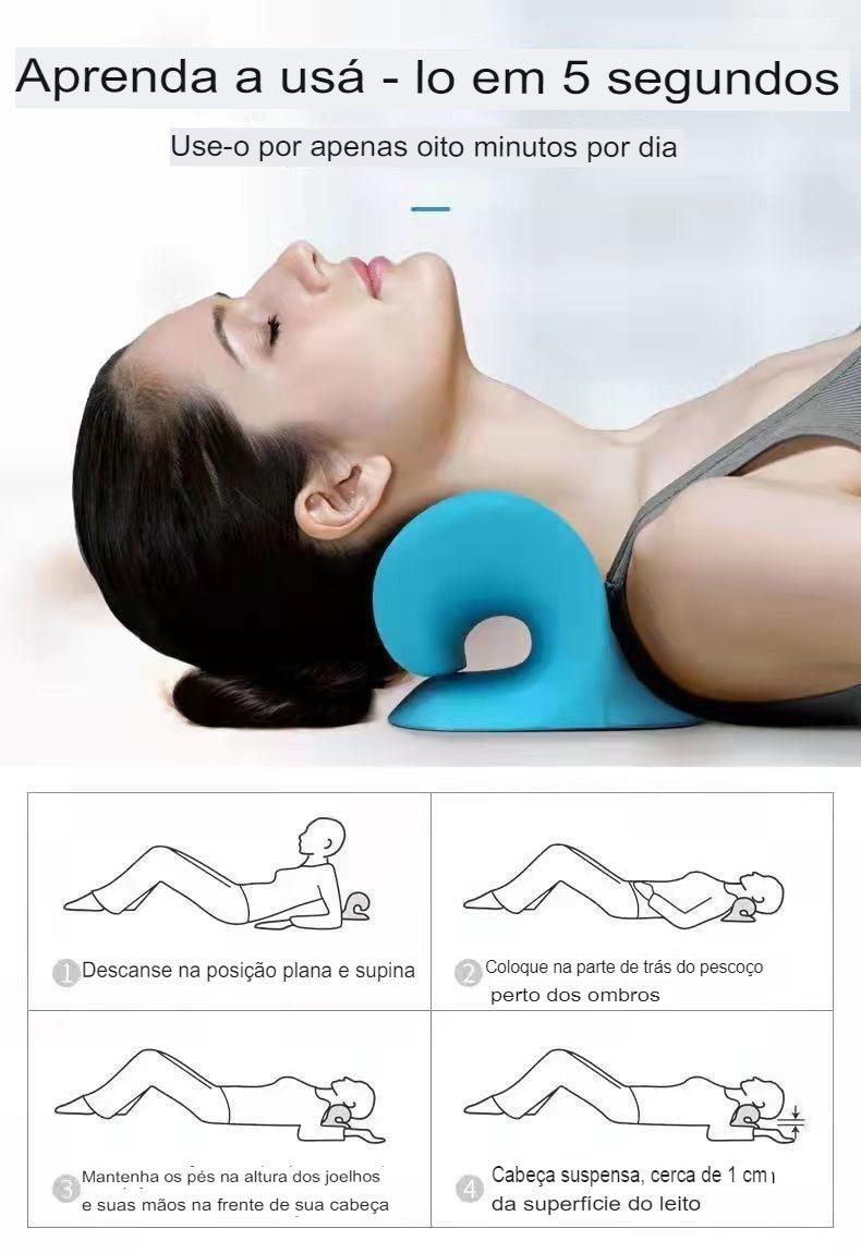 Almofada De Massagem Coluna Cervical - Eletrônicos Geniais