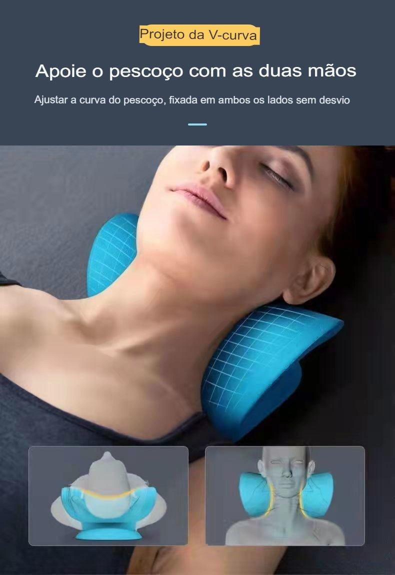 Almofada De Massagem Coluna Cervical - Eletrônicos Geniais