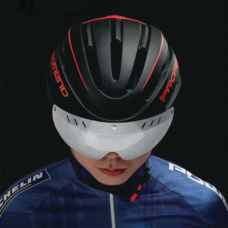 Capacete da Para Ciclismo com luz Recarregável Intergrally - Eletrônicos Geniais