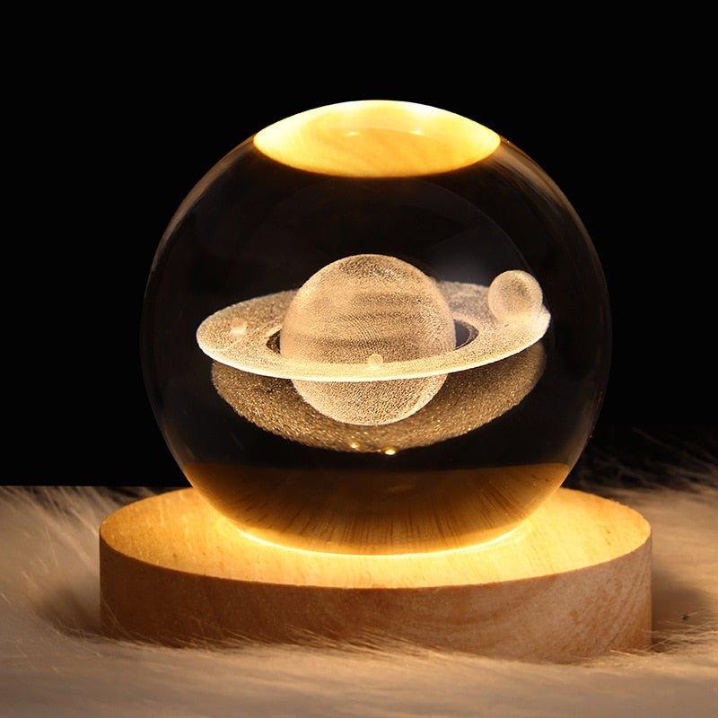 Luminária Espacial 3D - Home Sweet Home™ - Eletrônicos Geniais