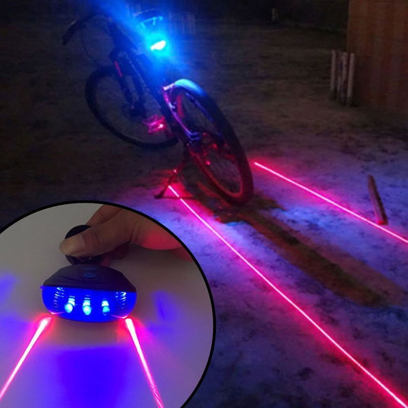 Luzes Traseiras Conduzidas Para Bicicleta - Eletrônicos Geniais