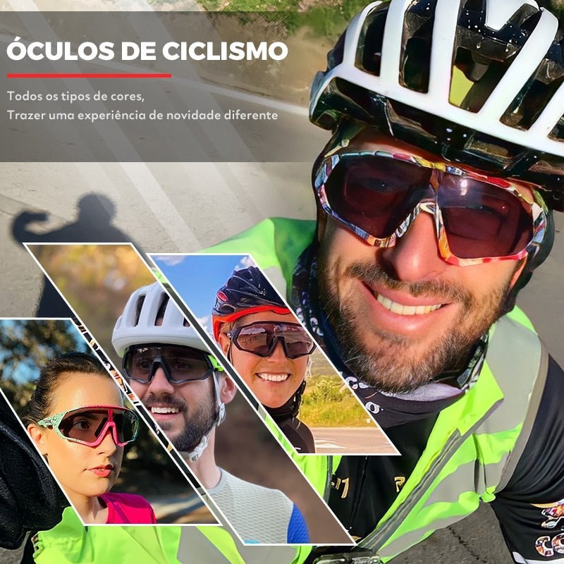 Óculos de Sol Fotocrômicos de Proteção para Ciclismo - Eletrônicos Geniais